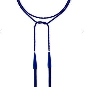 NEW Kendra Scott Lariat (Phara Necklace) (Navy)